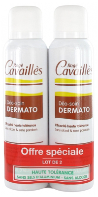 Image Rogé Cavaillès Déo-Soin Dermato Spray Lot de 2 x 150 ml